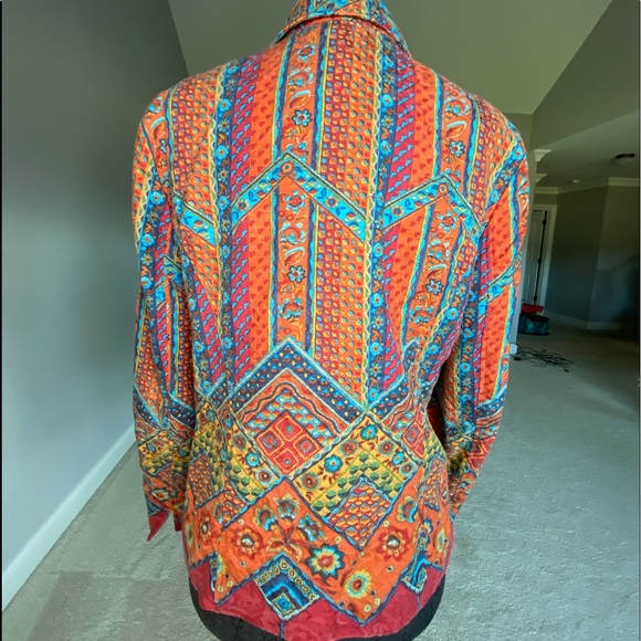 Coldwater Creek Quilted Blazer. Size 12 - Picture 2 of 3